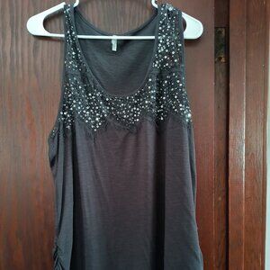 Tank Top w/ Sequins